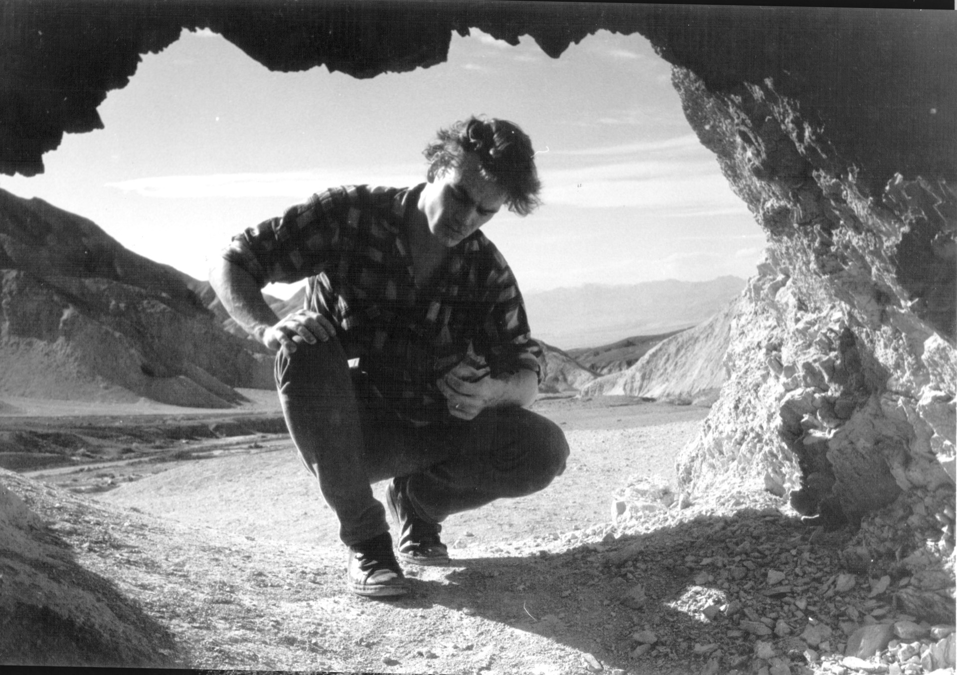 Pete Haskell nella Death Valley